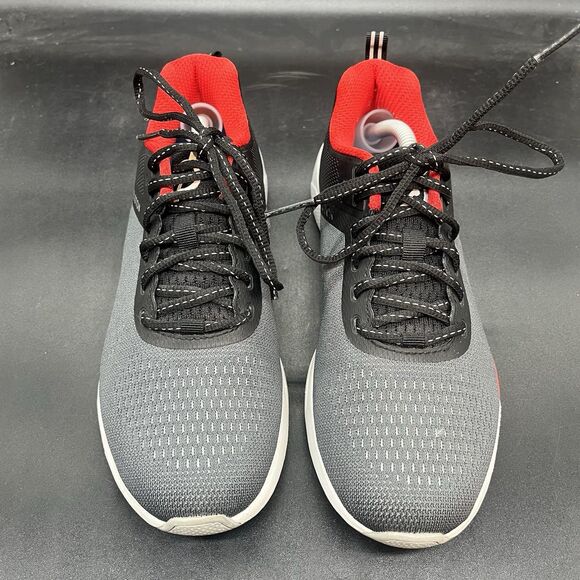 Peloton Circuit Runner Women's 7 Gray Red Running Athletic Shoes - Picture 3 of 7